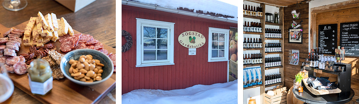 Local farm stores - Grimaas and Sogstad